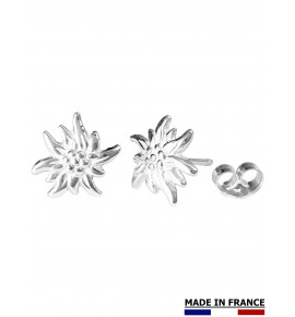 Set 5 Pièces Bijoux Edelweiss Strass - Collier, Boucles D'Oreilles, Épingles Dirndl Bavaroise - Fantaisie Traditionnelle
