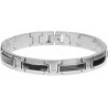 Bracelet Acier et Carbone