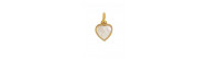 PENDENTIF FLOCON OR JAUNE