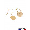 Boucles d'oreilles jeton chic Or