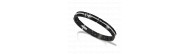 Bracelet Acier pvd noir 8mm