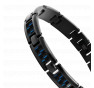 Bracelet Acier pvd noir 8mm