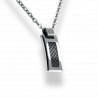 Pendentif sur chaine Acier ROCHET