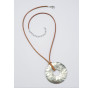 Collier triple maillon argent