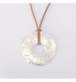Collier triple maillon argent